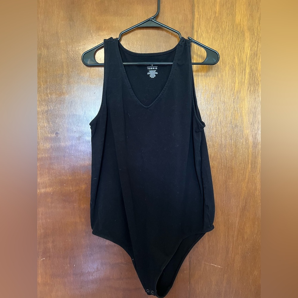 Torrid Foxy V-Neck Tank Bodysuit - Picture 4 of 7